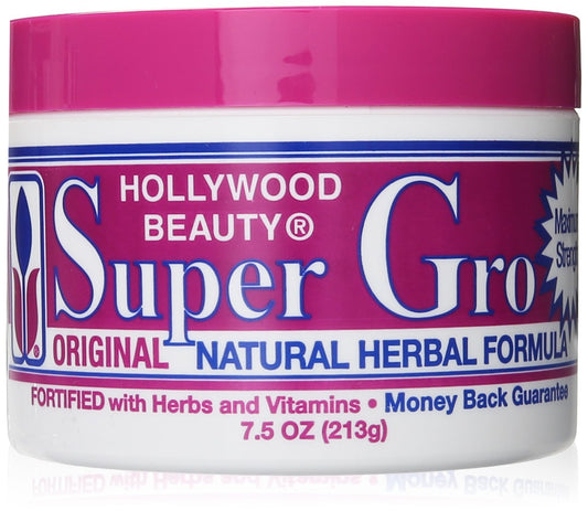 Hollywood Beauty Super Gro Herbal Formula, 7.5 Ounce
