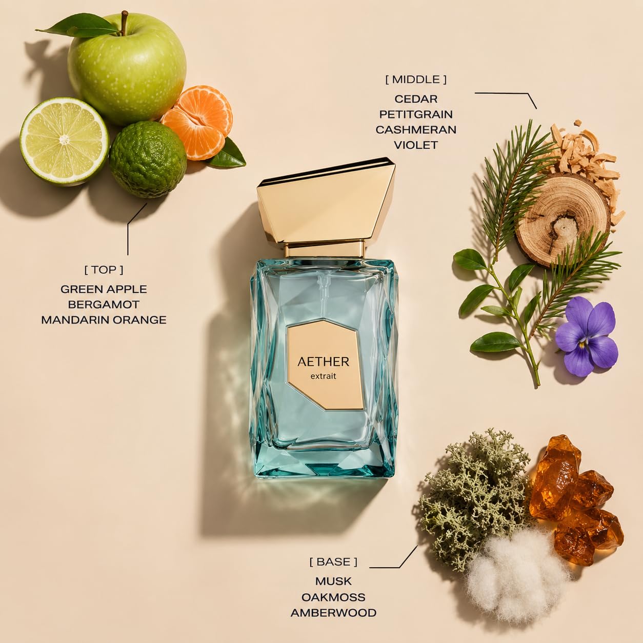 Fragrance World French Avenue Aether Extrait de Parfum Unisex 3.4 Fl Oz