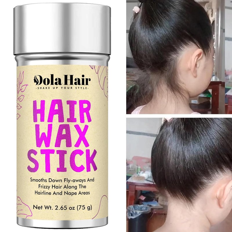 Hair Wax Stick for Flyaways - Smoothing Pomade for Women & Kids | 2 Pack