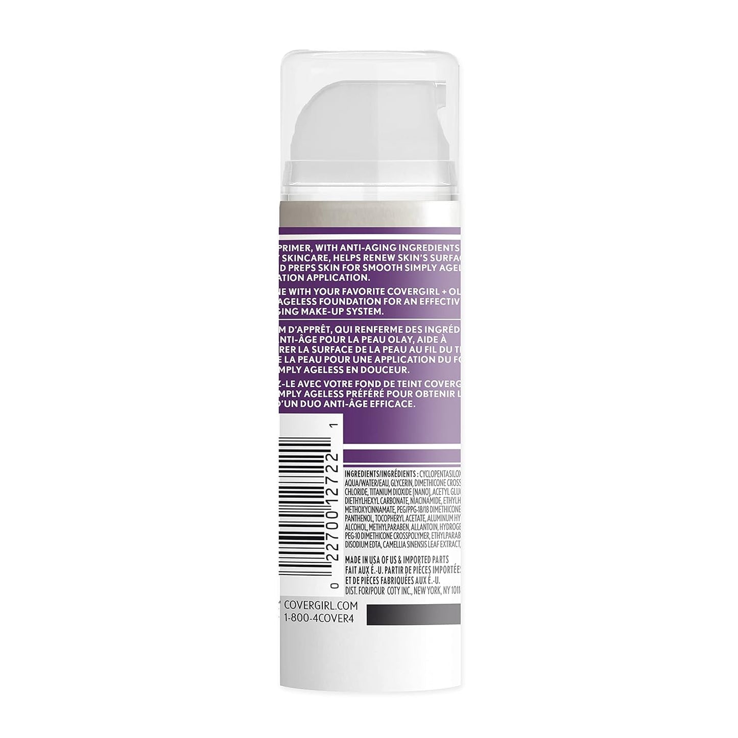 Simply Ageless Makeup Primer - Hydrating Formula for Flawless Skin | 1 Fl Oz