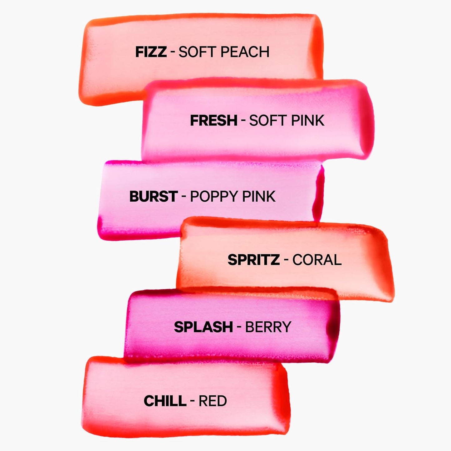 Cooling Water Jelly Tint - Long-Lasting Sheer Lip & Cheek Stain with Vegan Collagen & Aloe | Transfer Proof, Buildable Formula