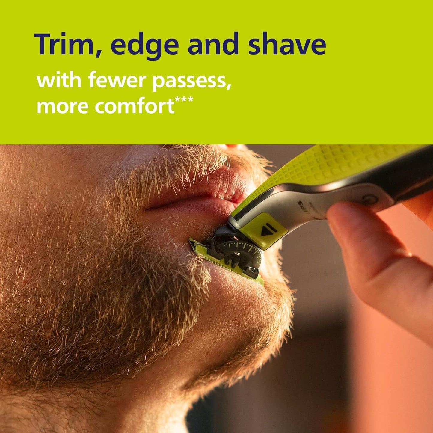One Blade X2 360 Dual-Way Blade Compatible with All Onebalde Philips – QP420.50