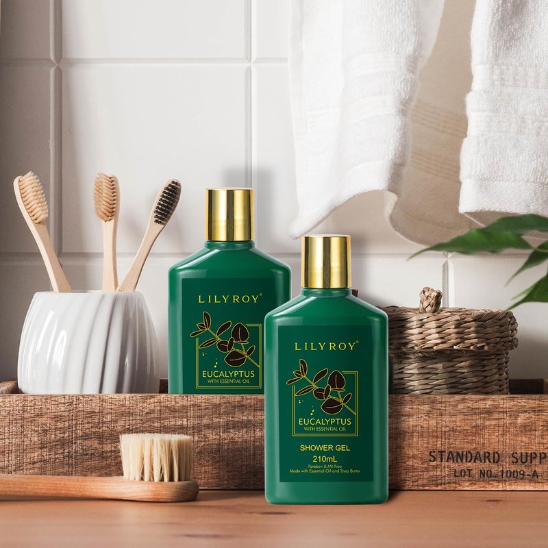 Fathers Day Gift for Men, Gifts for Women, Birthday Gift - 9 Pieces Premium Eucalyptus Spa Gift Basket for Women & Men, Bath & Body Spa Kit, Valentines, Christmas, Mothers Day Gifts for Mom