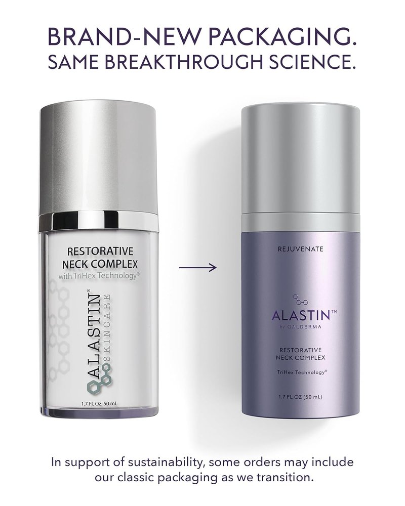 ALASTIN Skincare Restorative Neck Complex - Hydrating Anti-Aging Lotion for Sagging Skin | 1.7 oz