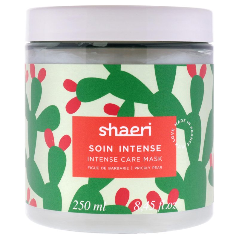 SHAERI Intense Care Hair Mask - Deep Conditioning Hair Mask - Moisturizer Enriched with Prickly Pear Extract - Natural, No Sulfate - 8.4 oz