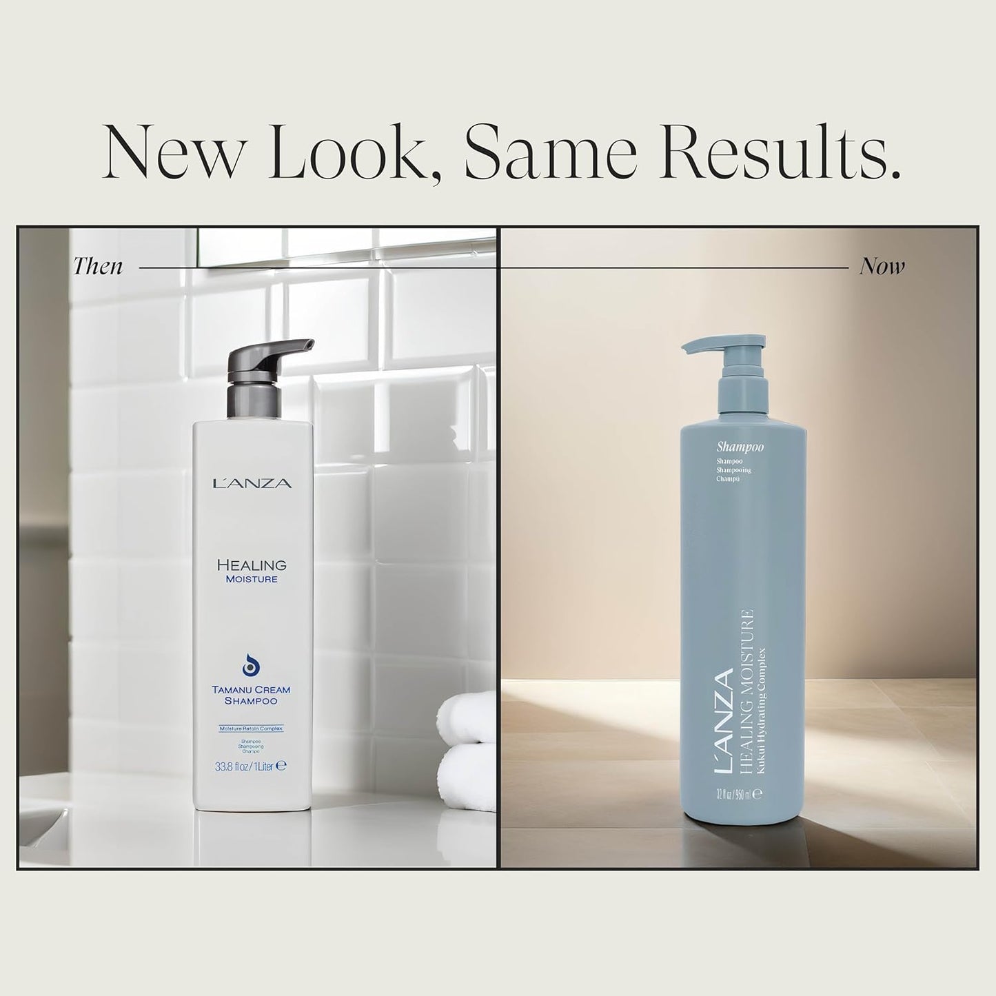 L'ANZA Healing Moisture Shampoo - Deep Hydration & Anti-Frizz Formula | Color Safe, Sulfate Free, Restores Elasticity