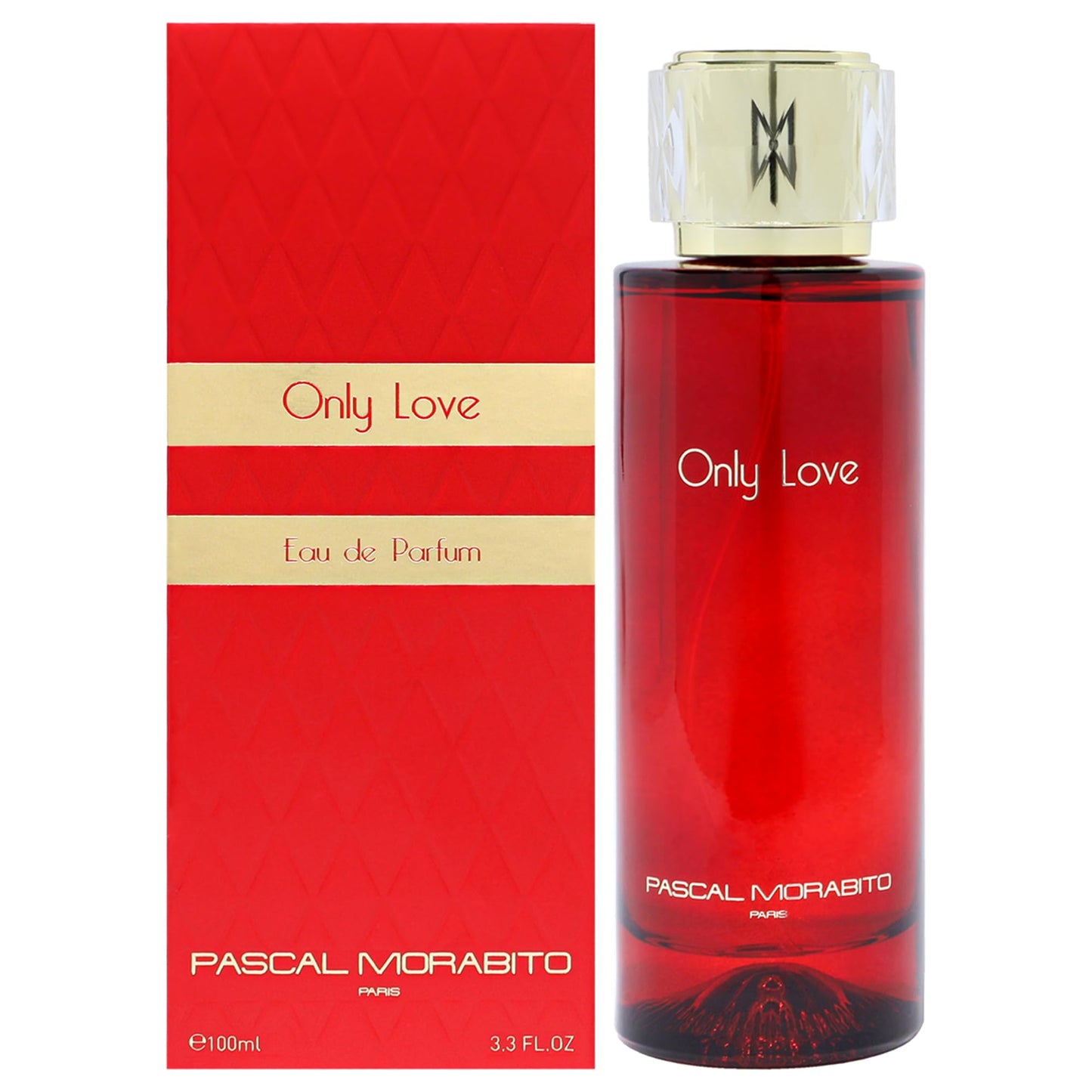 Pascal Morabito Only Love - Enchanting Perfume for Women - Vanilla Perfume with Mandarin, Jasmine, Patchouli, Amber Notes - Gifts for Women - 3.4 oz