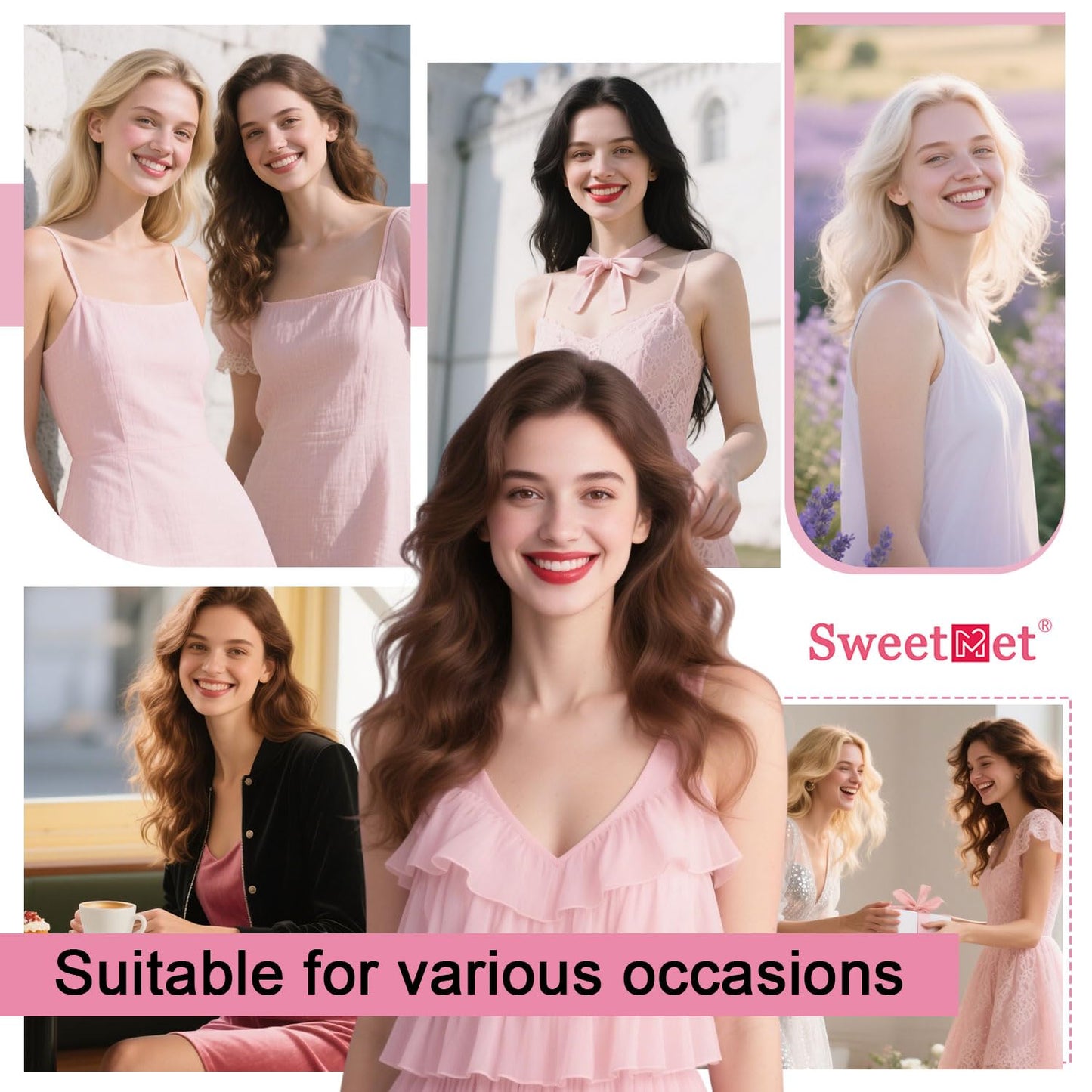 Sweetmet Air2.0 Clip in Hair Extensions Real Human Hair 20inch 4pcs Color #60 Platinum Blonde Remy Real Human Hair Extensions Clip ins 60g Thick Seamless Double Weft for Women（#60-20inch）