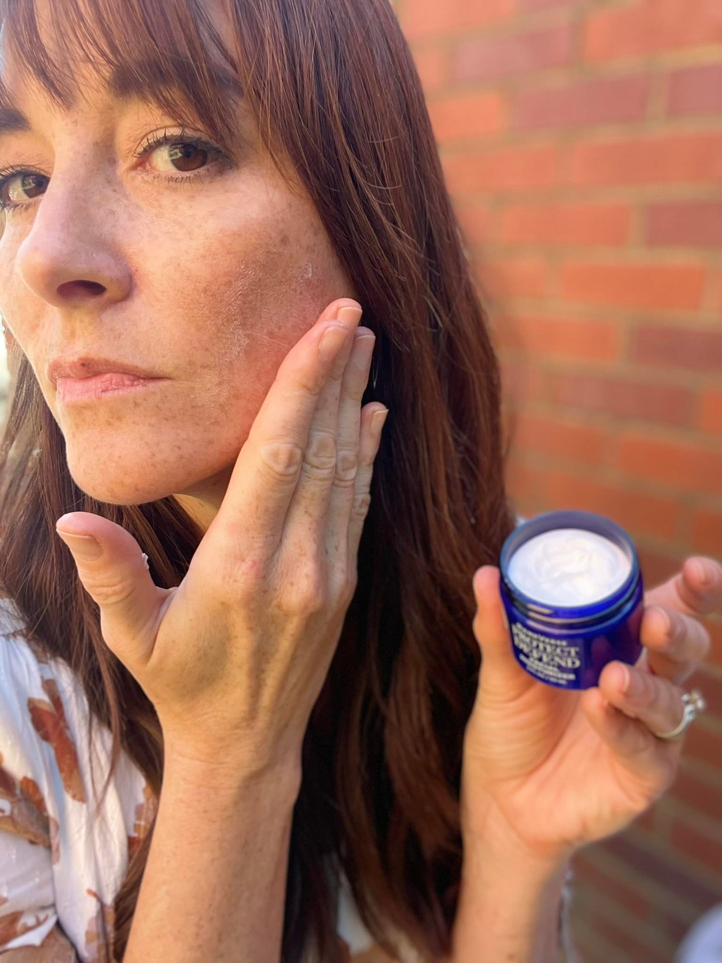 RemeVerse Protect & Defend Facial Moisturizer for Sensitive Skin During Chemoteraphy - Skin Hydration & Gentle Face Cream w/Hyaluronic Acid, Peptides, Glycerin, Collagen - Made in USA - 2 oz