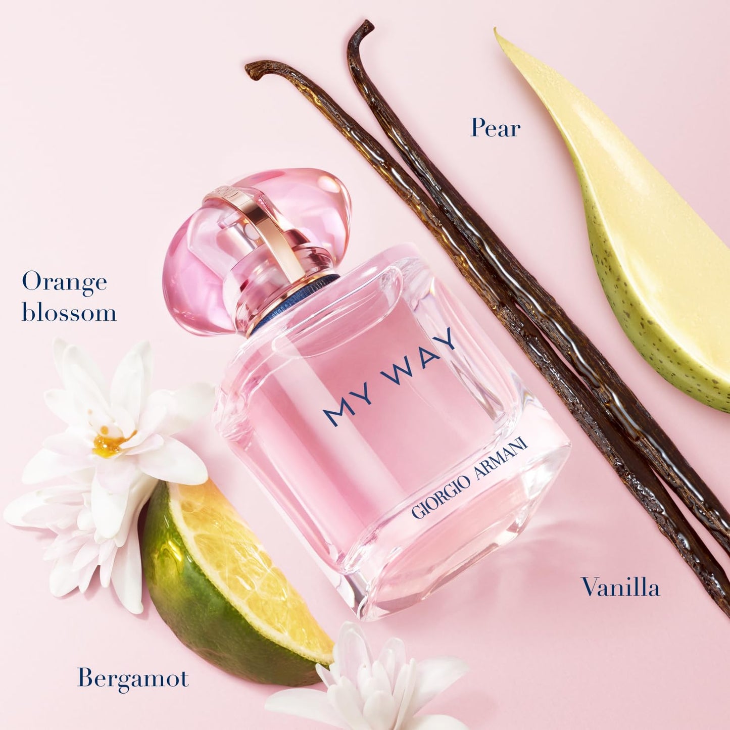 Armani Beauty – My Way Nectar – Eau de Parfum – Perfume for Women – Floral Fruity Women’s Fragrance – Bergamot & Pear, Tuberose Heart, Vanilla Notes - 3.0 FL Oz