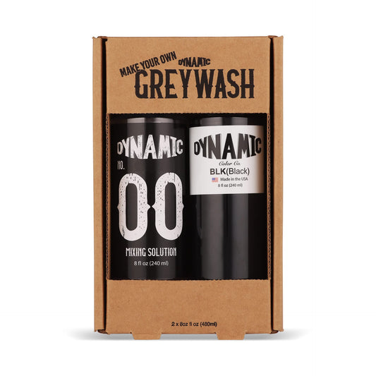Dynamic Color Make Your Own Greywash Set, Made in USA Since 1990, 8 oz