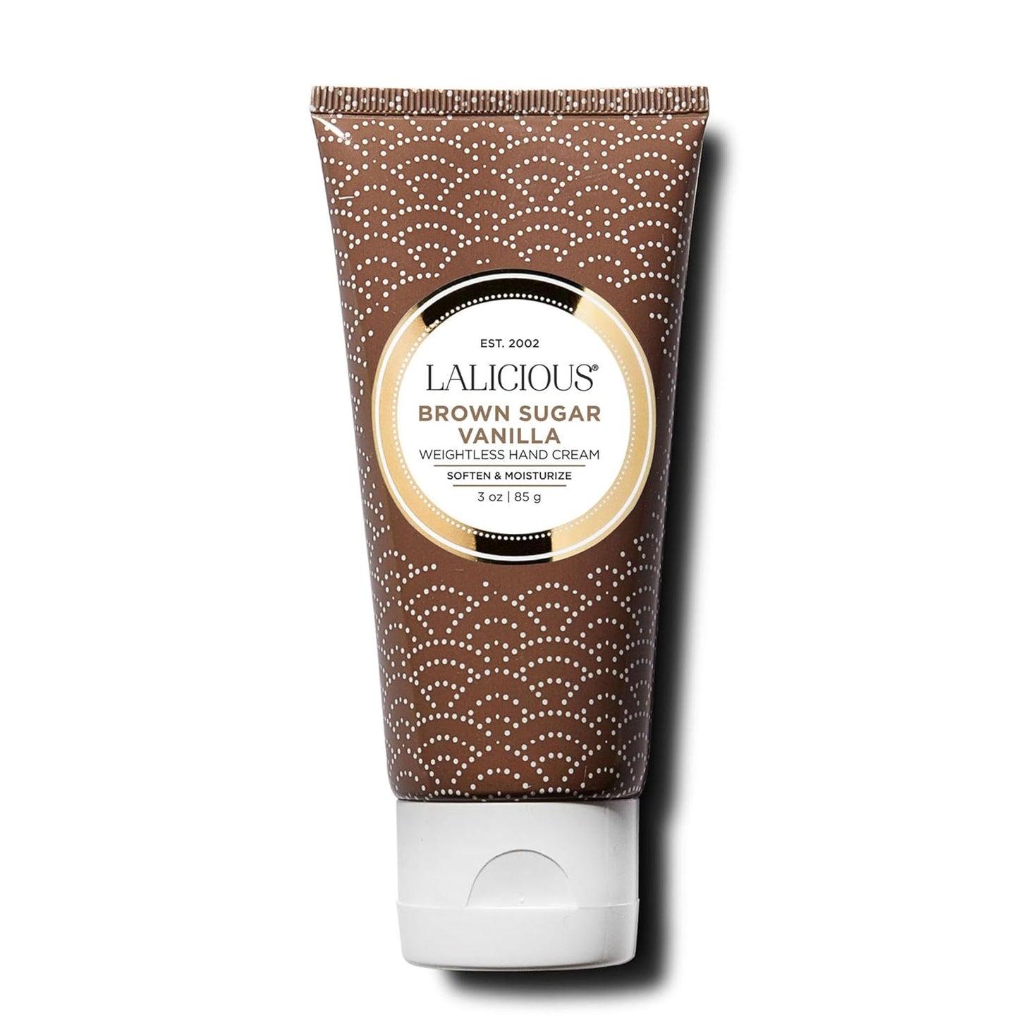 LaLicious Brown Sugar Vanilla Hand Cream - Natural Moisturizer with Mango Butter & Milk Thistle | 3oz