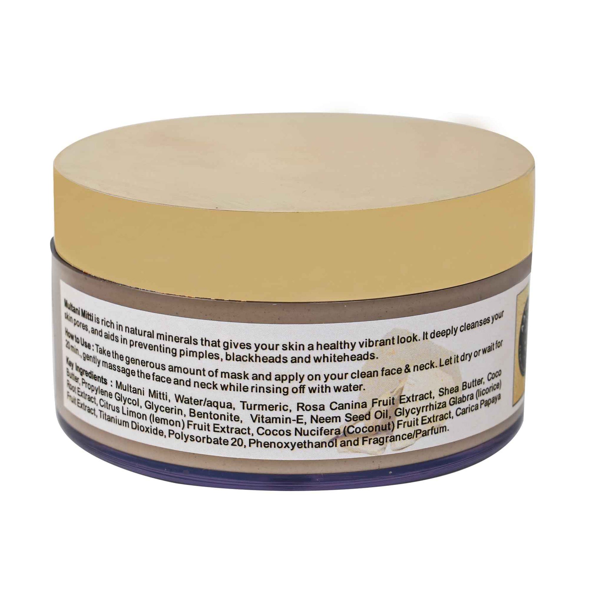 AATMANA Indian Healing Clay Face Pack | Skin Firming | Natural Skin care Tightens Skin for Healthier Complexion -250 Grams