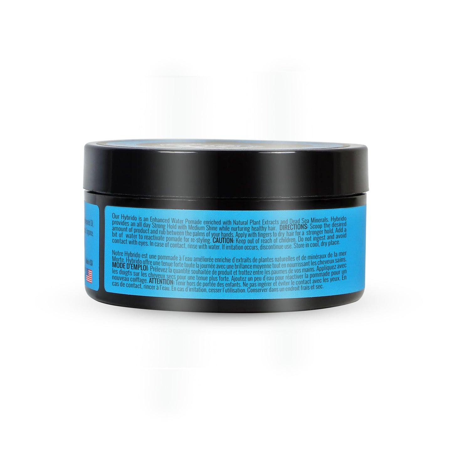 Don Juan Hybrido Pomade | Water Based | Strong Hold | High Shine | Natural Plant Extracts and Ocean Minerals | Summer Sea Breeze Scent
