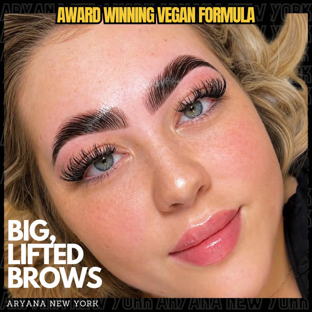 ARYANA NEW YORK Eyebrow Lamination Kit | Brow Lift Kit | At Home DIY Brow lamination | Instant Professional Lift For Fuller Eyebrows | Brow Brush And Micro Brushes Added