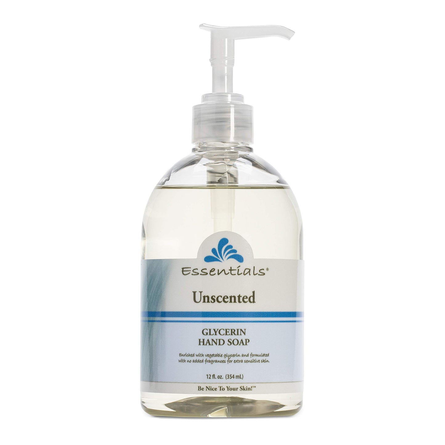 Essentials Glycerin Liquid Hand Soap, Unscented, 12-Fluid Ounce, Pack of 3