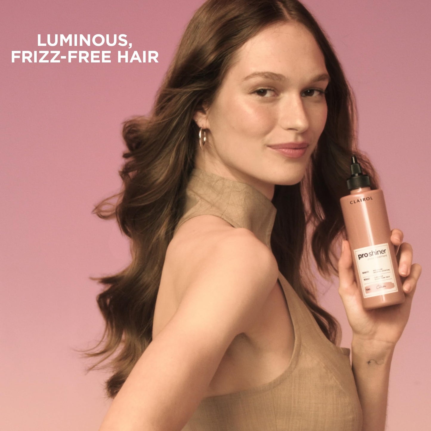 Clairol Pro Shiner Gloss Treatment | Magnificent Shine and Conditioning | Luminous, Frizz-Free Hair | 6.8 fl oz