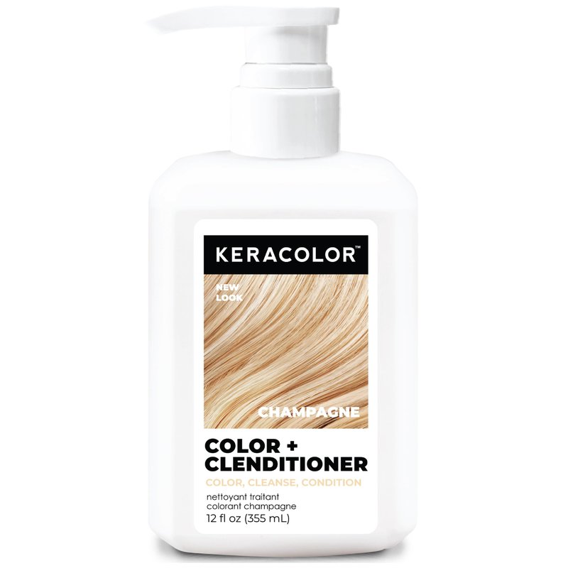 Keracolor Clenditioner HONEY Hair Dye - Semi Permanent Hair Color Depositing Conditioner, Cruelty-free, 12 Fl Oz(Pack of 1)