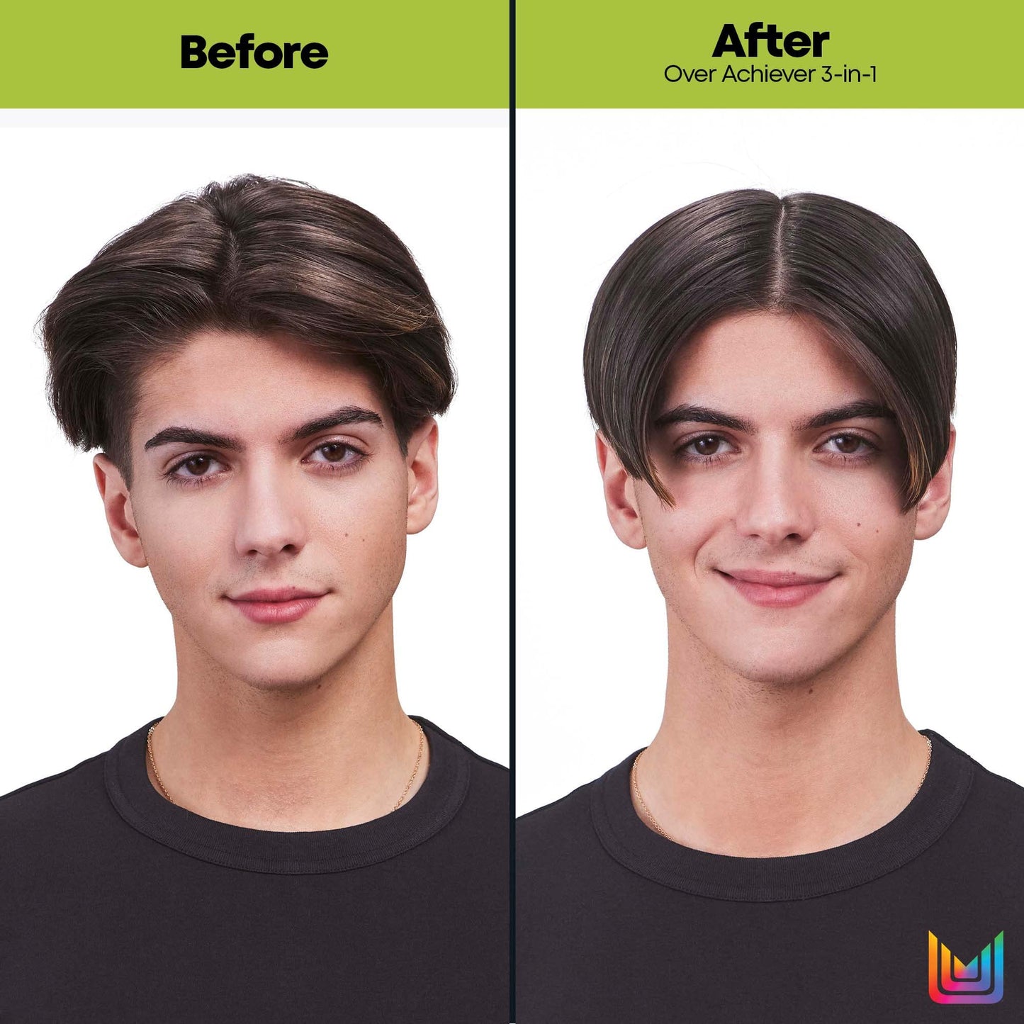 Matrix Styling Over Achiever 3-in-1 Wax For Smoothing & Structuring Hair - Provides Long Lasting Texture & Grip, Reworkable Hold, Spreads Like Cream Pomade, 1.7 Oz