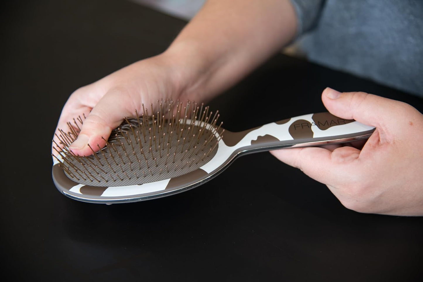 FRAMAR Hair Foils for Highlighting | Curly Hair Detangler Brush - Professional Quality