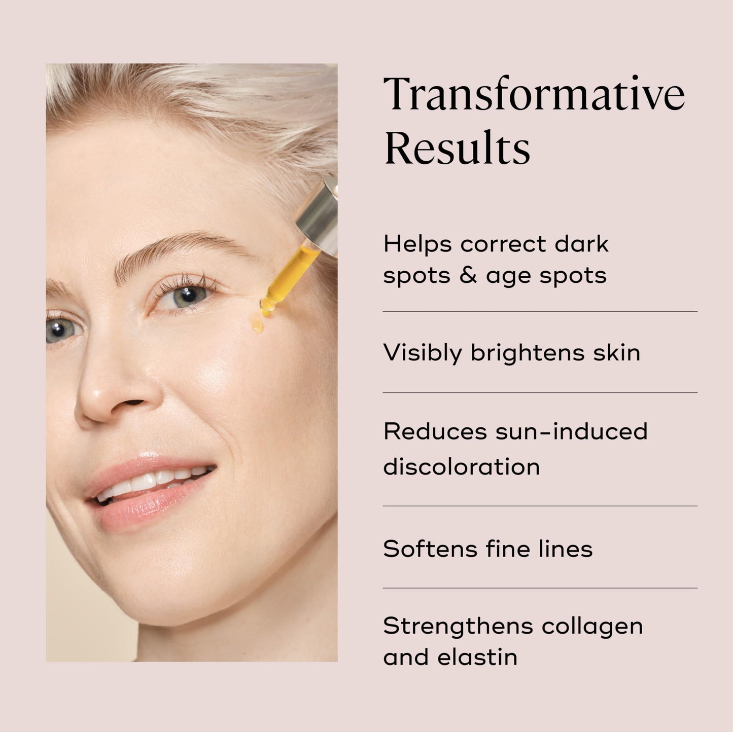 EVER Vitamin C Dark Spot Correcting Serum for Face – Anti Aging & Brightening Serum with 10% Vitamin C, Helps Fade Dark Spots, Age Spots & Uneven Tone (1 oz)