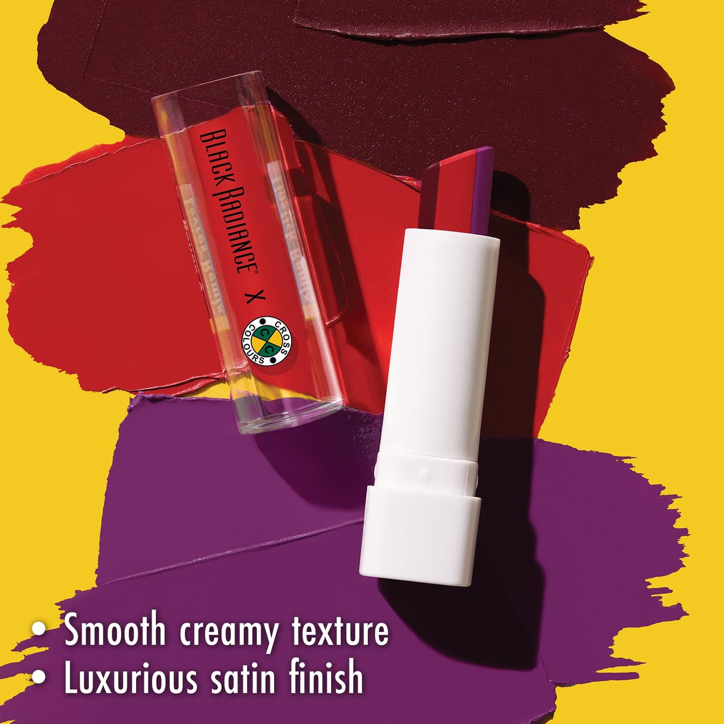 Black Radiance 10-Piece Makeup Set | Bold 90s-Inspired Collection with Vivid Eyeshadows, Lip Colors & Face Essentials