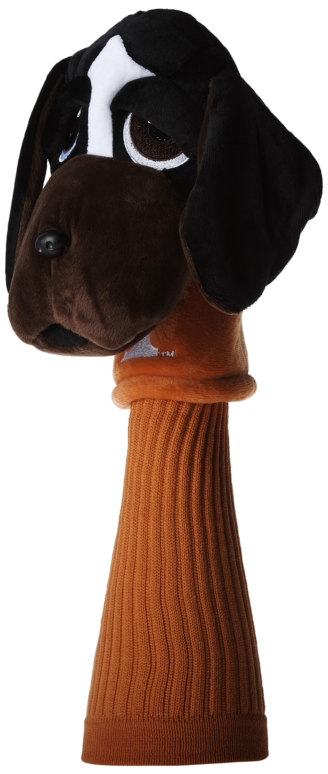 Team Golf NCAA Tennessee Volunteers Mascot Head Cover Mascot Golf Club Headcover, Fits most Oversized Drivers, Extra Long Sock for Shaft Protection, Officially Licensed Product