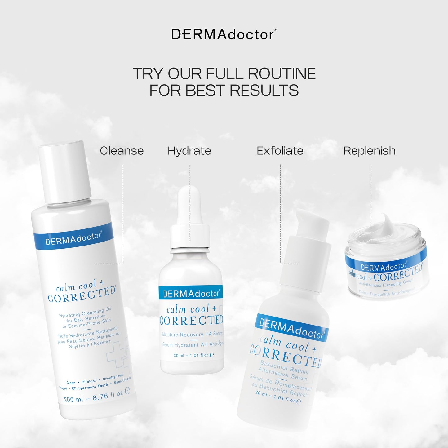 DERMAdoctor Jojoba + Hibiscus Cleansing Oil & Makeup Remover, 6.76 oz
