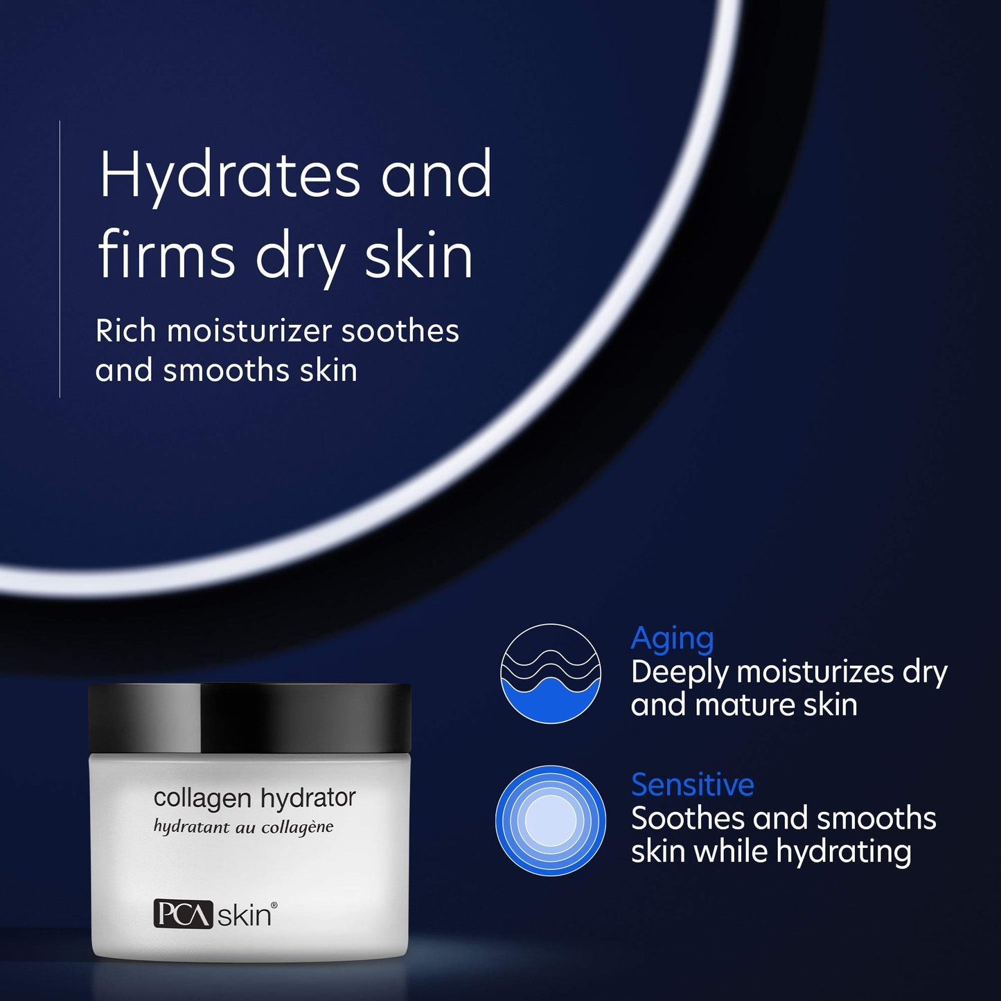 PCA SKIN Hyaluronic Acid Boosting Serum & Anti-Aging Collagen Hydrator Face Cream Bundle - Enhances Moisture, Evens Skin Tone & Reduces Wrinkles with Advanced Formulas