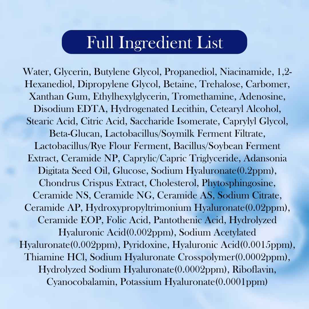 RAVIEL Biome 8X Hyaluronic Ampoule – Intensive Hydration & Pore Care Serum with 5X Ceramide for Dehydrated, Sensitive Skin, Korean Skincare, 30ml 1.01 fl oz