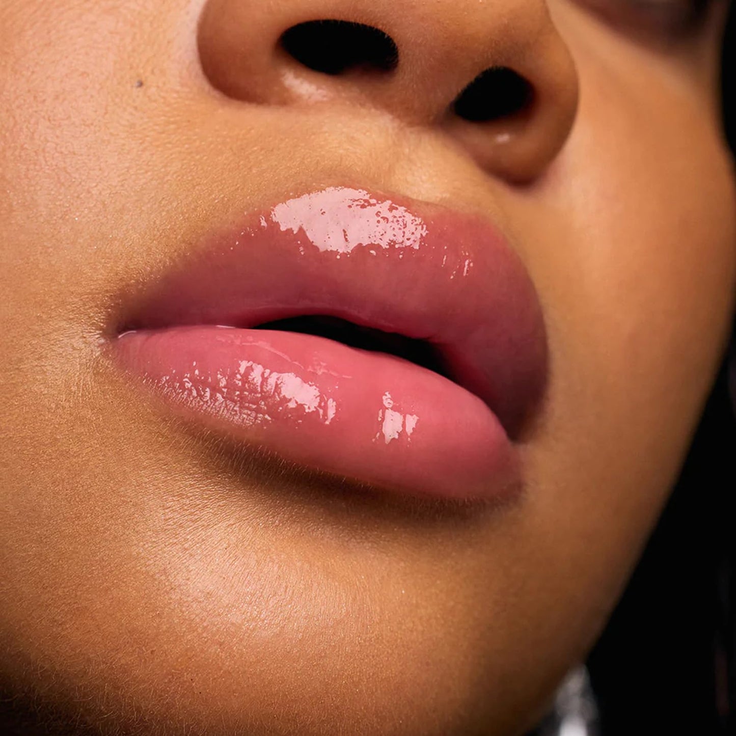 Flower Knows Shell's Jewel Nourishing Lip Glaze, Light Baby Pink