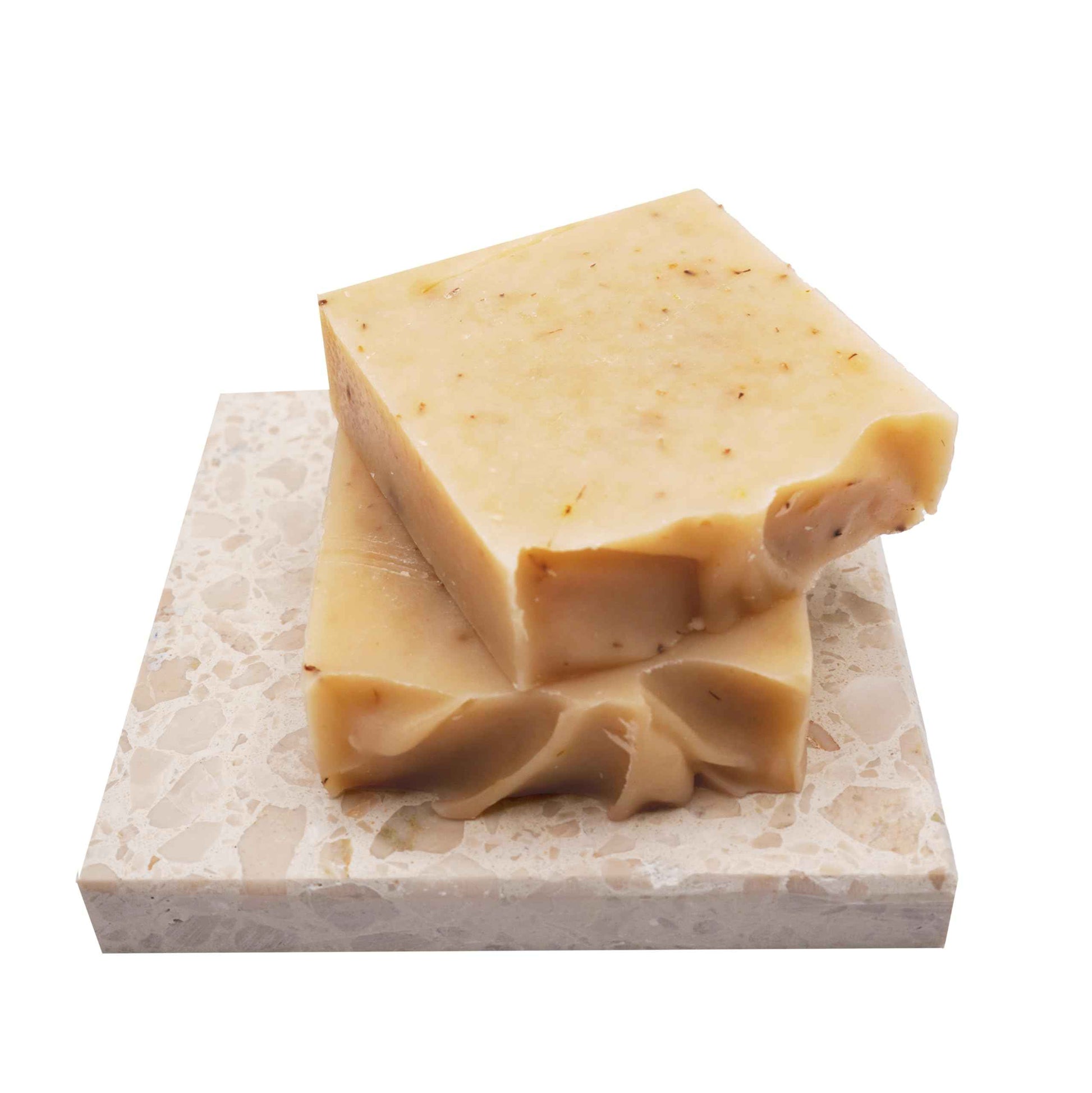 4-Pack Chamomile Soap | Handmade, All-Natural, Cold-Processed, Plant-Based | Infused with Chamomile | Soothing Cleanse for Face & Body, Suitable for All Skin Types, Men & Women(4 x100grams/4 x 3.5oz)