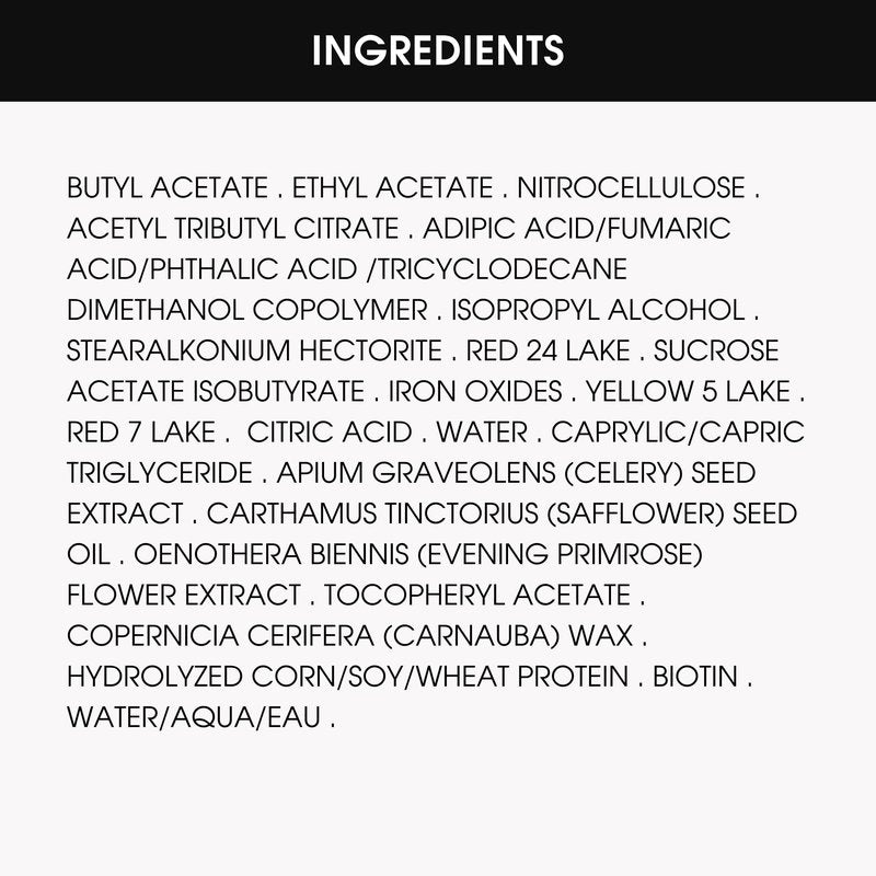 LIPPMANN Deborah Gel Lab Pro Nail Polish Treatment Enriched for Health, Wear, and Shine No Animal Testing, 21 Free, Vegan Red and Purple Colors