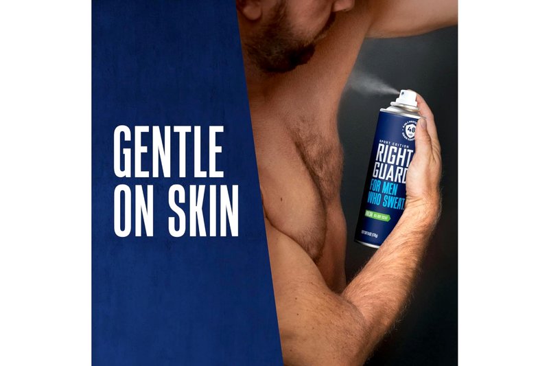 Right Guard Antiperspirant Spray, Sport Fresh 6 oz For Men Who Sweat (Pack of 2)