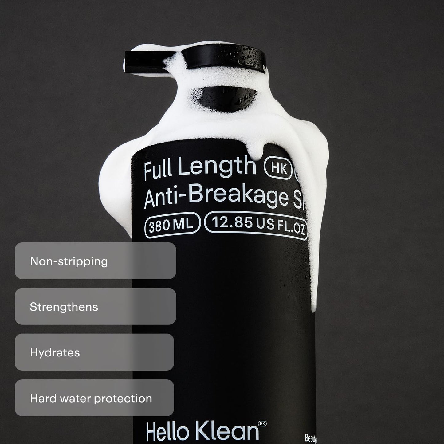 Hello Klean Anti-Breakage Shampoo - Repair Damaged Hair from Hard Water | Deep Cleansing Formula for Thicker, Healthier Locks