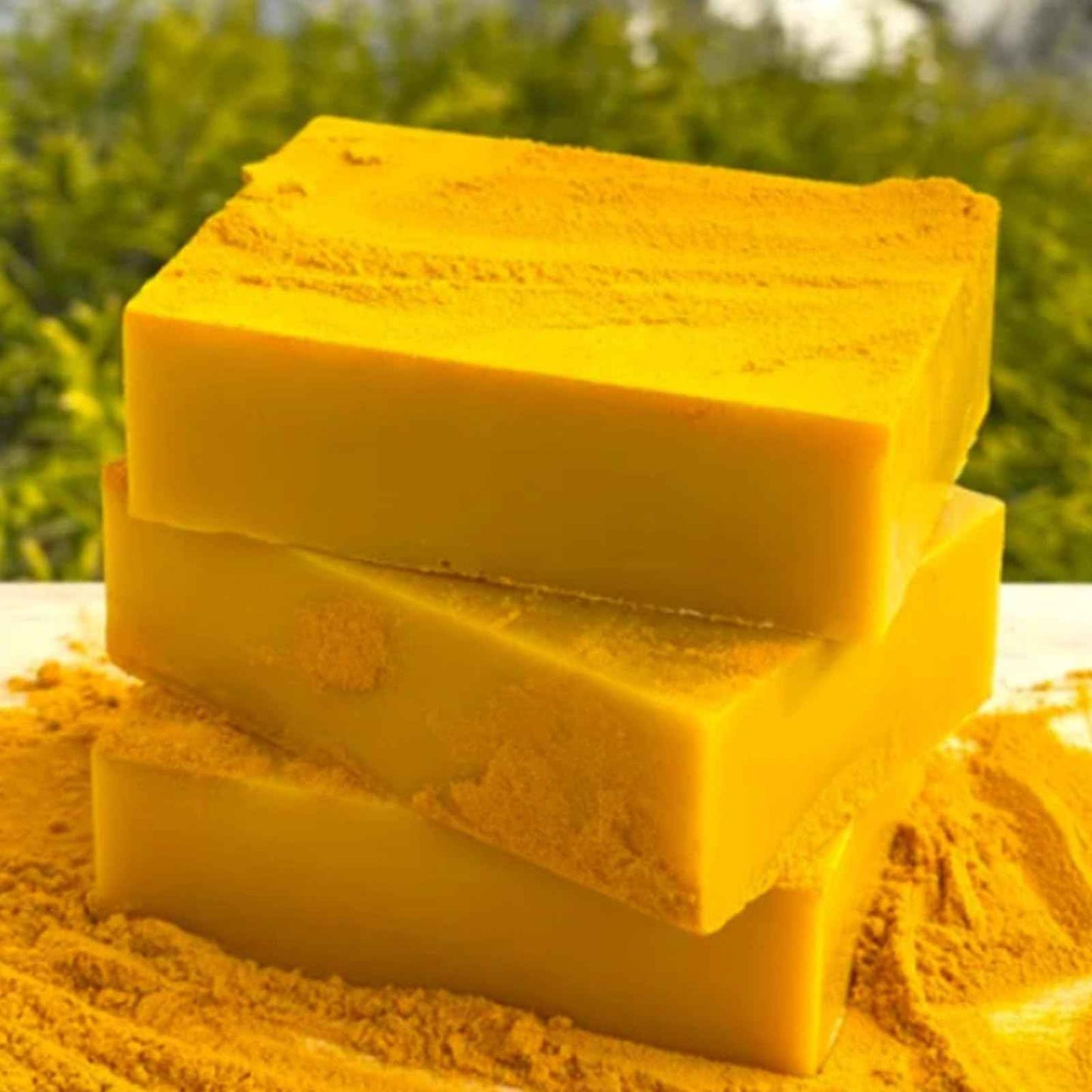 Lemon Turmeric Kojic Soap – Kojic and Turmeric Soap, Jabon De Curcuma Para Las Manchas, TurmericSoap Bar for Face and Body, Moisturizing Deep Cleansing