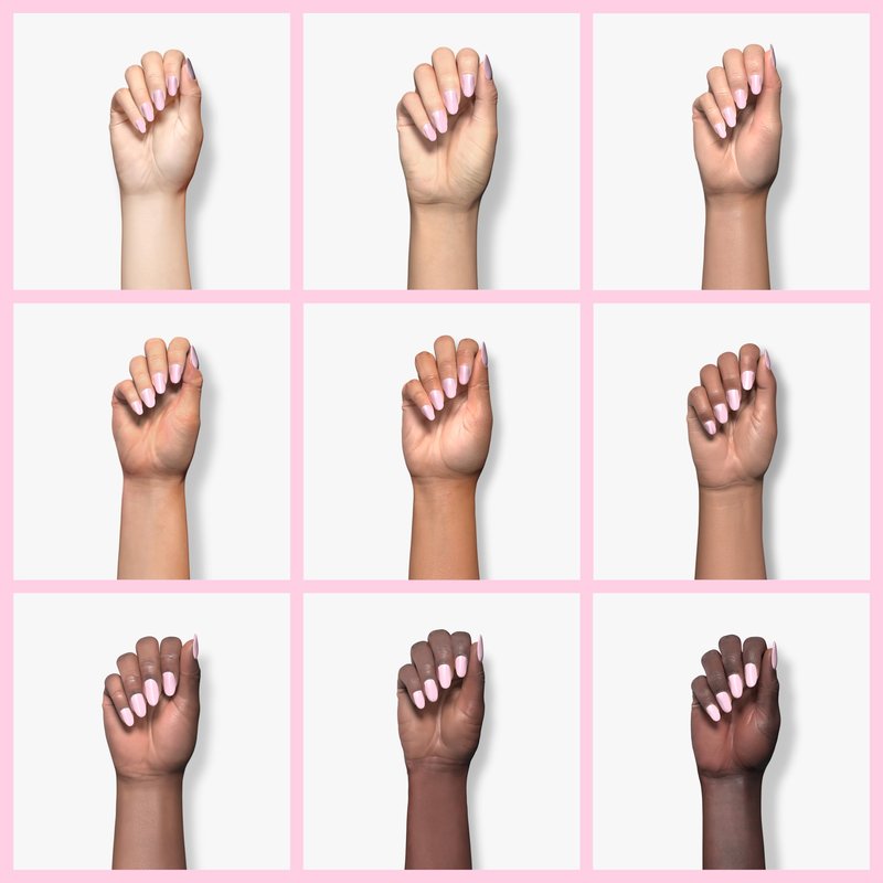 SNS Healthy Natural Nails - Pink Glitter F2-2 Ounce
