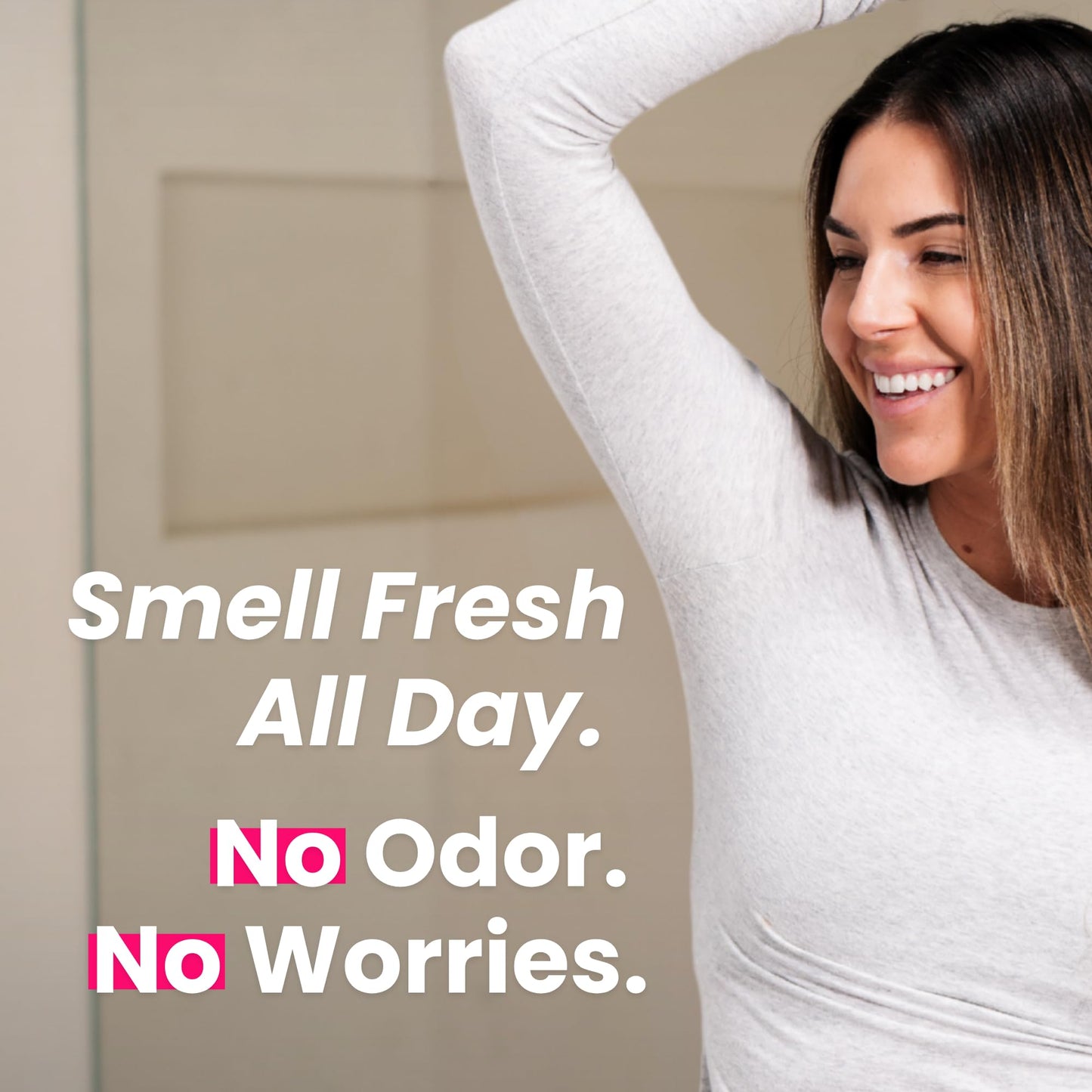 Super Fresh Aluminum Free Deodorant Stick for Women, Non Toxic Coconut and Vanilla Whole Body Odor Control, Skin Safe, 2 Pack