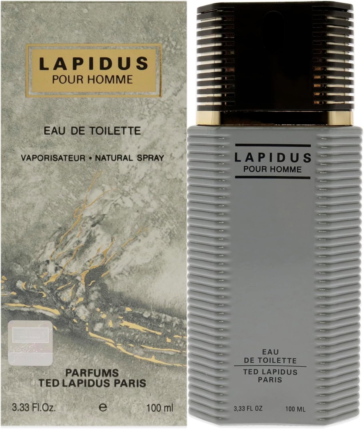 Ted Lapidus Eau De Toilette Spray for Men - 3.3 Ounces | Classic Fragrance