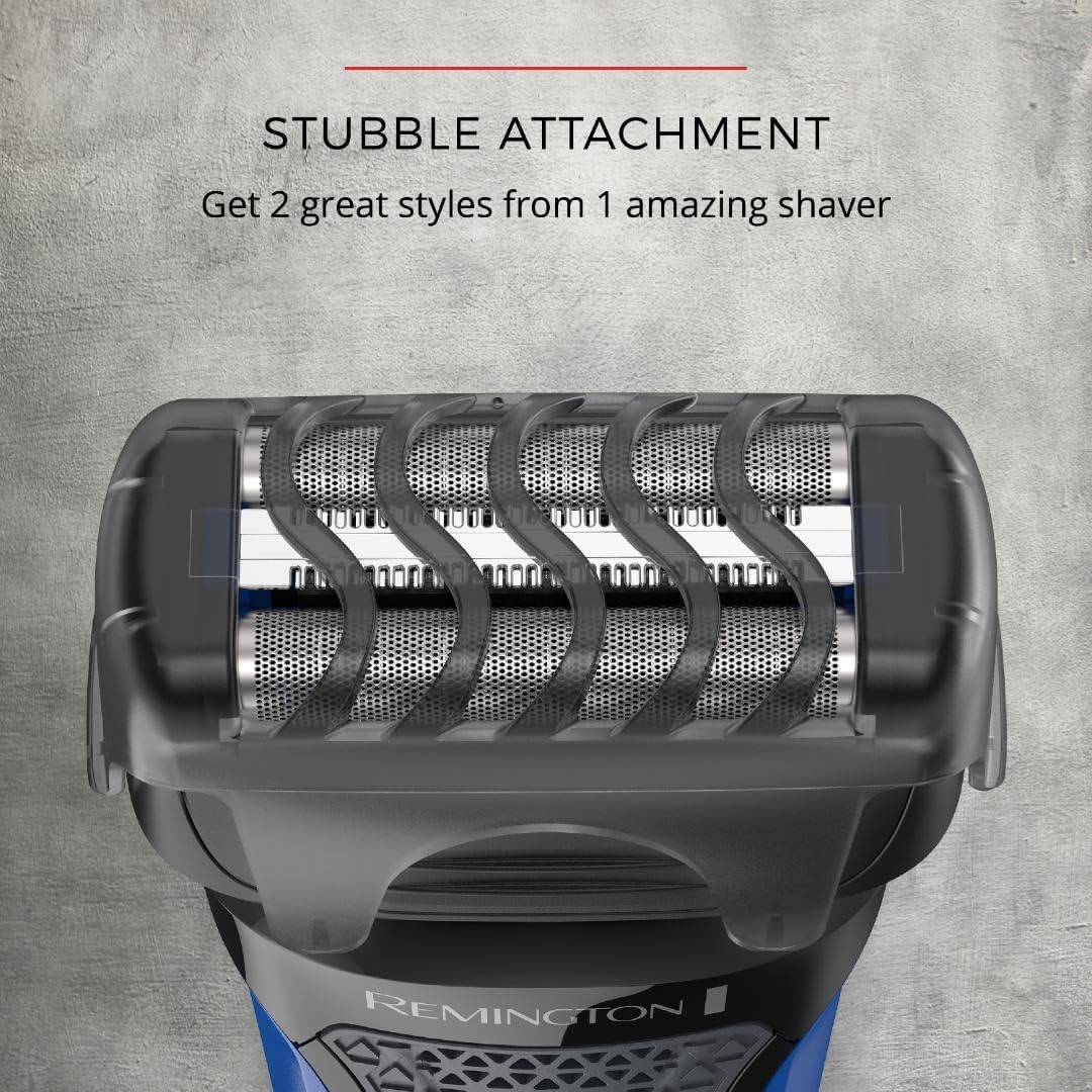 Remington Foil Shaver for Men - Electric Shaving with Pop-up Trimmer | Blue PF7400E