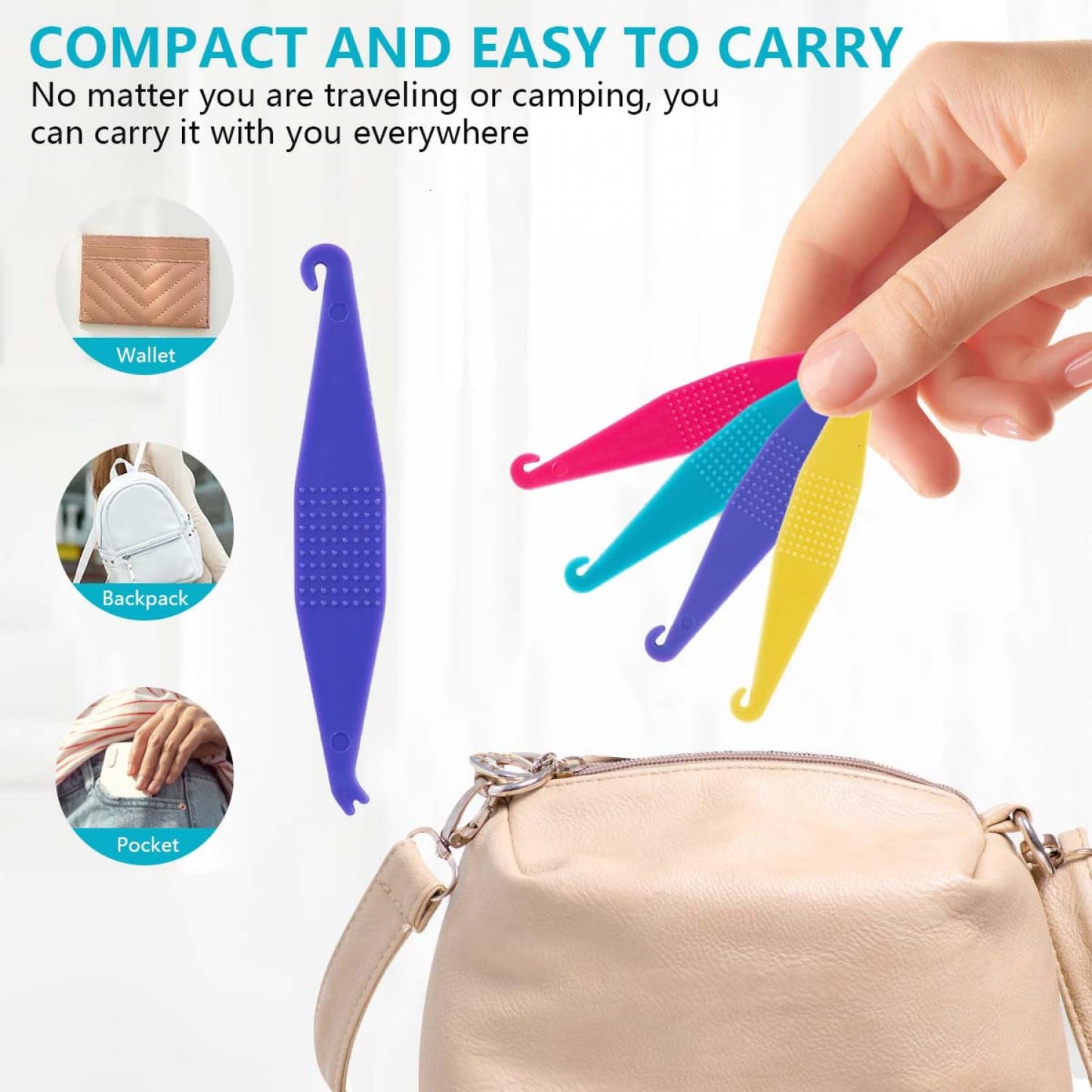 SenseYo Colorful Dental Elastic Braces Rubber Bands - 200 Pcs Orthodontic Tool | Pack of 2