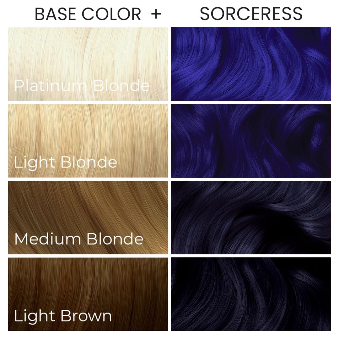 ARCTIC FOX Semi-Permanent Hair Dye Sorceress - Vegan Ammonia-Free - 5.6 oz