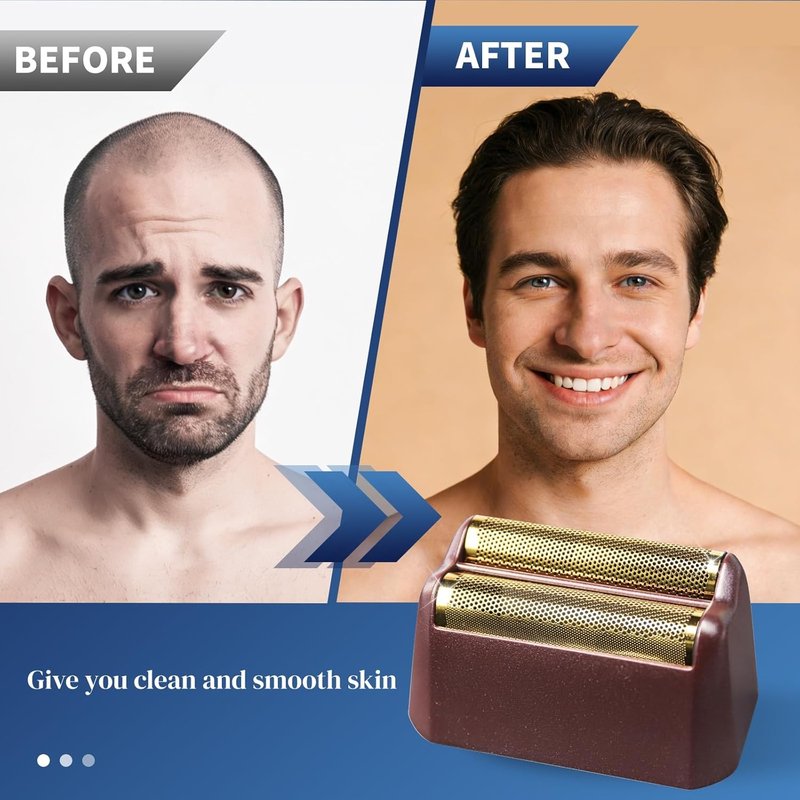 Professional 5 Star Series Finale Shaver Replacement Foil & Cutter | Compatible with Wahl 7031-100, 7043-100 - Super Close Shaving