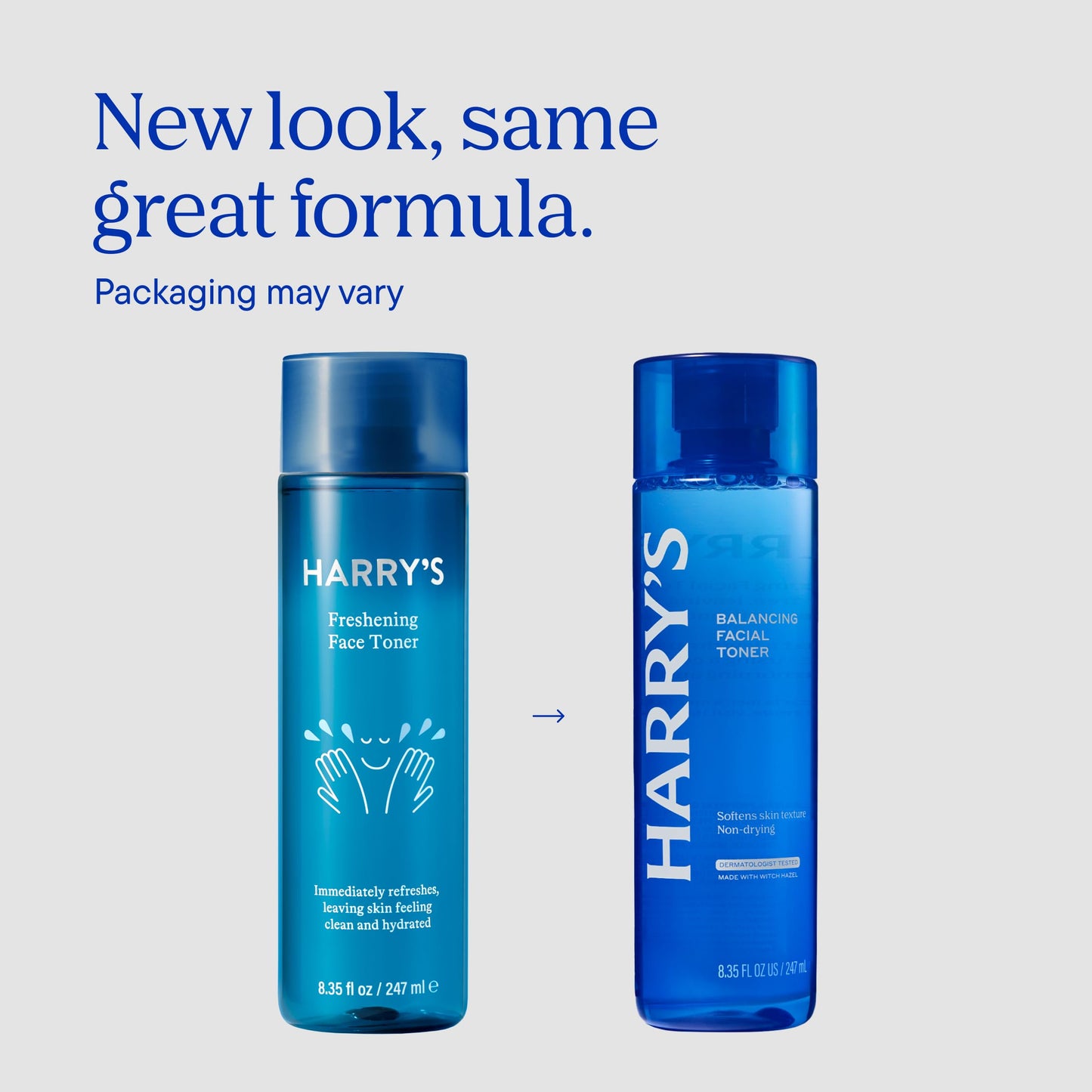 Harry's Freshening Hydrating Toner for Face, Skin Care Toner for Refreshed, Clean, Hydrated Skin, 8.35 Fl Oz, 2 Pack