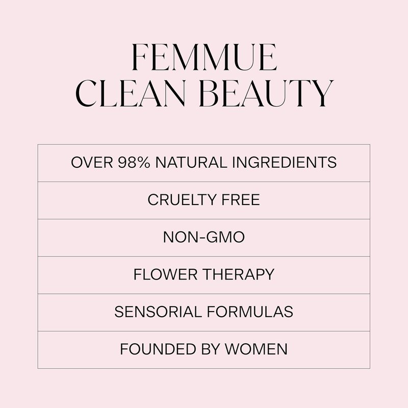 FEMMUE Lip Sleeping Mask - Hydrating Overnight Balm for Soft, Smooth Lips | Rosy Petal, Vitamin E Infused