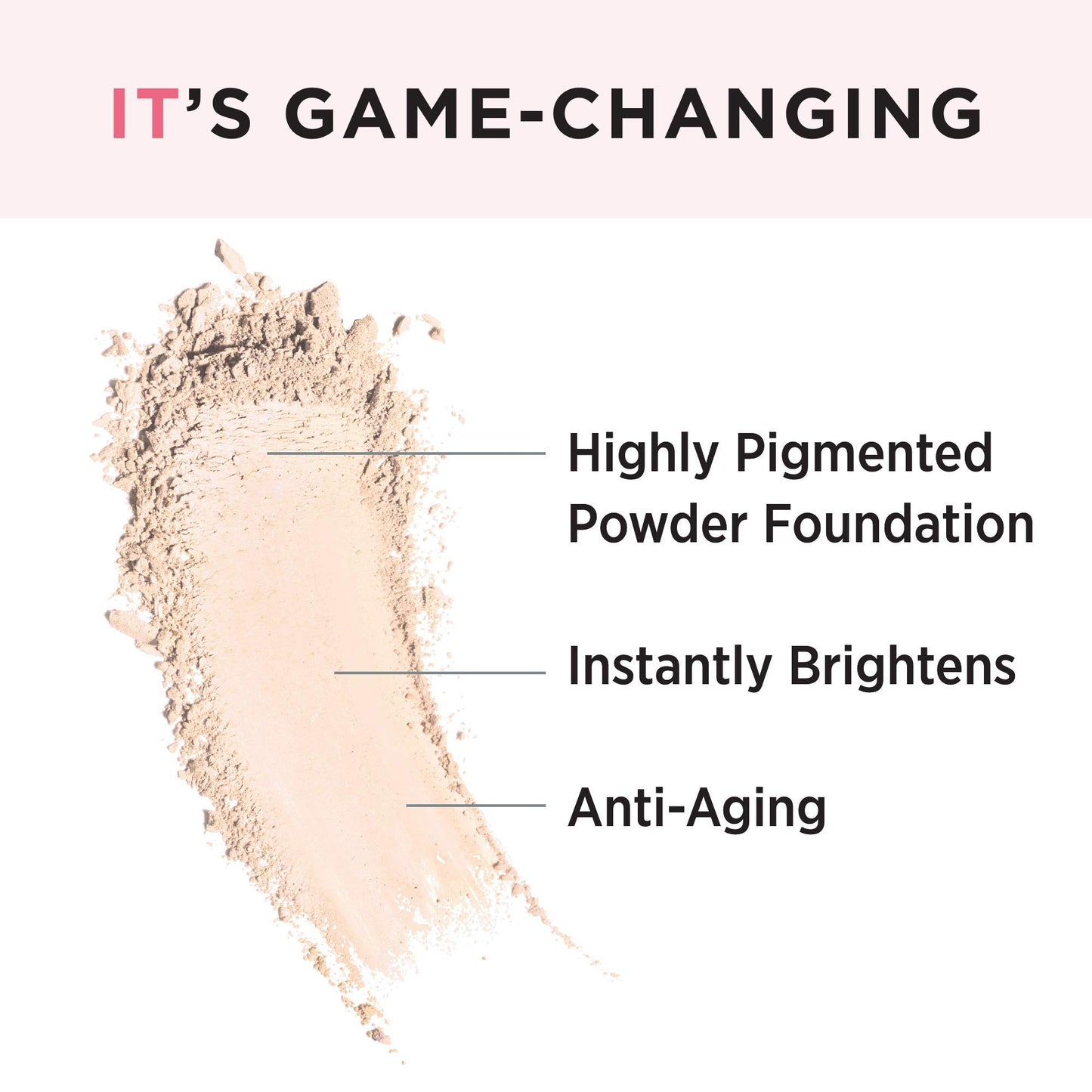 IT Cosmetics Celebration Foundation Illumination - Anti-Aging, Full Coverage Foundation Powder - With Drops of Light Technology for Added Radiance - Blurs Pores, Wrinkles & Imperfections - 0.3 oz