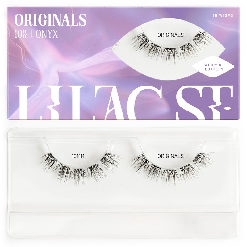Lilac St - Originals Natural Faux Eyelash Clusters (12mm, 3 Pack) - Natural Look - DIY Lash Extension Wisps - Lightweight & Lifelike - Lasts 10 Days - Cruelty Free, Vegan, Women Founded - 30 Lashes