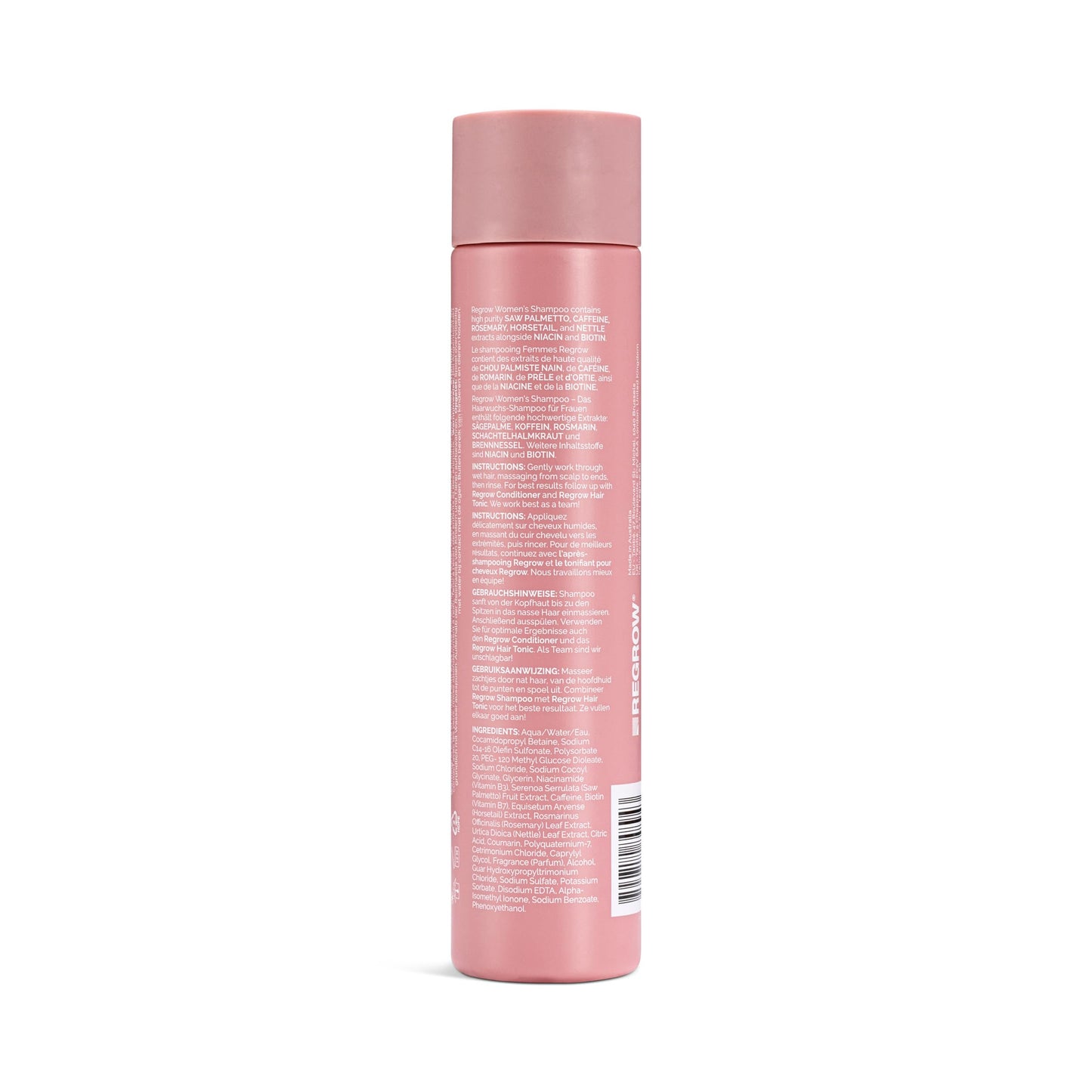 REGROW Womens Shampoo for Stronger Thicker Looking Hair 10.14 fl oz