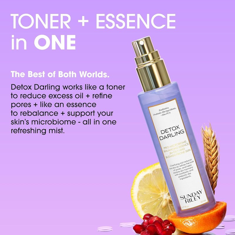 Detox Darling Balancing Essence Mist - Oily & Blemish-Prone Skin Care | Hydrating Formula