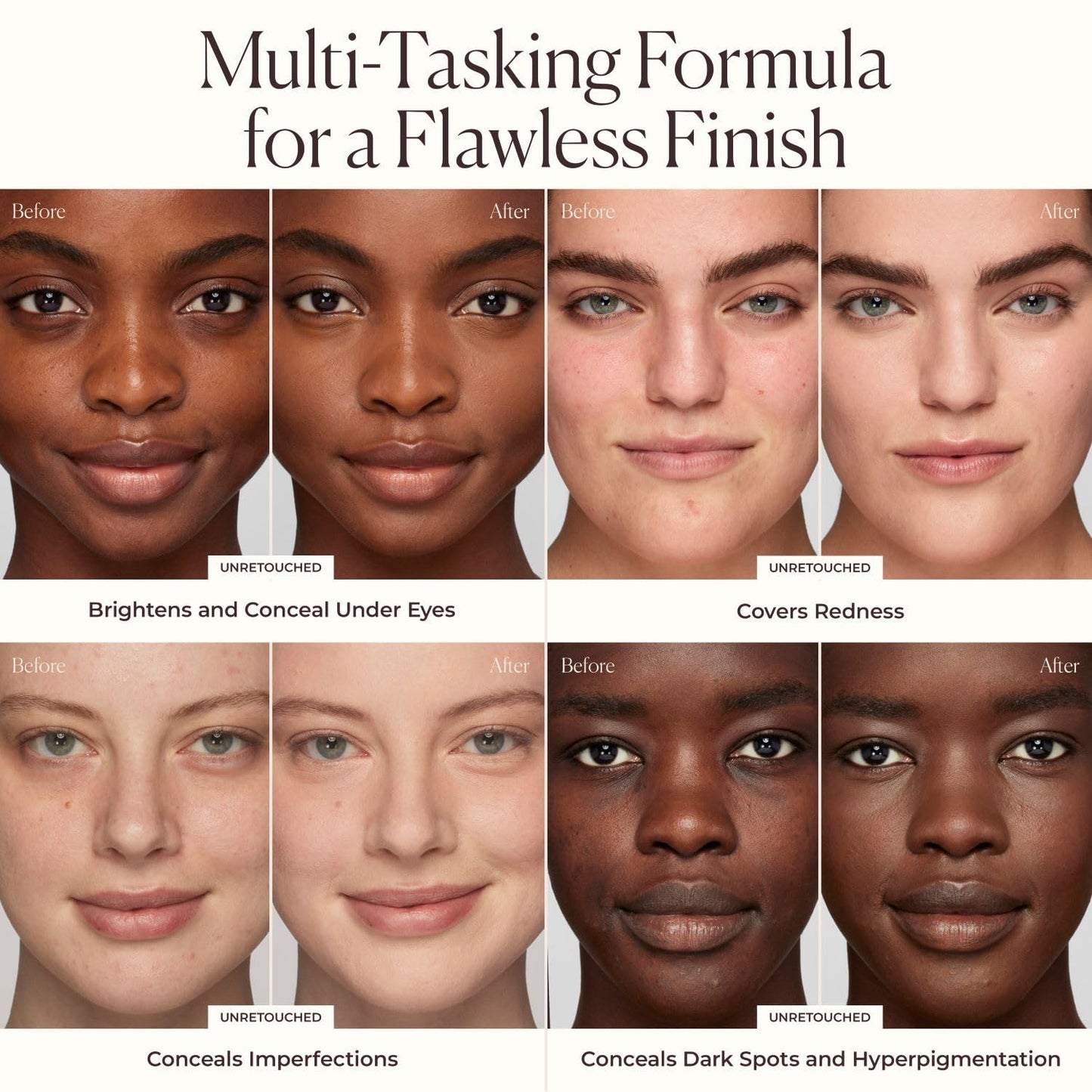 Laura Mercier Real Flawless Weightless Perfecting Serum Concealer, Long-Lasting, Waterproof, & Crease-Proof Wear, Buildable Coverage, Oil-Free, 1N1 - Light with neutral undertones